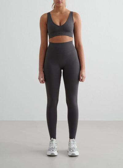 Shadow Grey Shape Seamless Tights